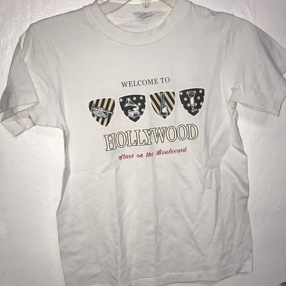 “welcome to hollywood” souvenir tee